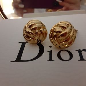 CHRISTIAN DIOR earrings